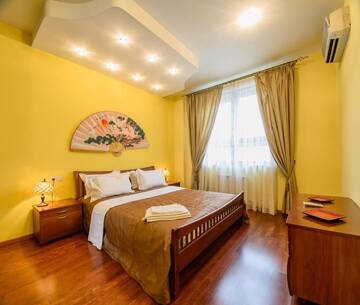 Апартаменты с 2 спальнями, 2 ванными комнатами и кухней в Апартаментах Partner Guest House Shota Rustaveli